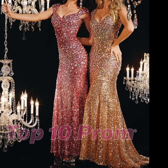 Panoply 14642 Red Carpet Dress - Picture 1 of 8